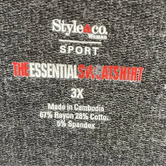 Style and Company holiday sweater gently worn. - Picture 3 of 3